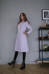 photo trioni coat in lavender
