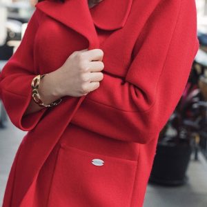 Foto Trioni Coat in Red