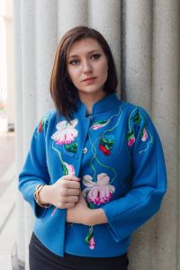 Photo Trioni Jacket in light blue