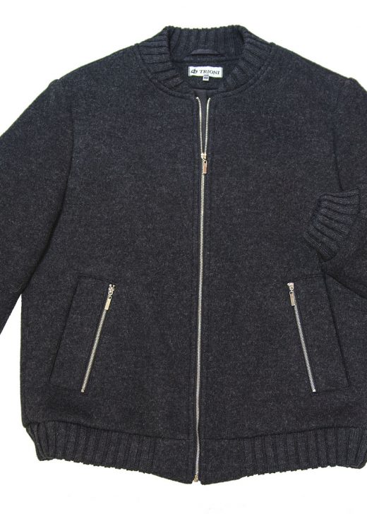 Men Bomber in Dark Marengo