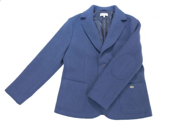 Men Club Coat in Denim Blue