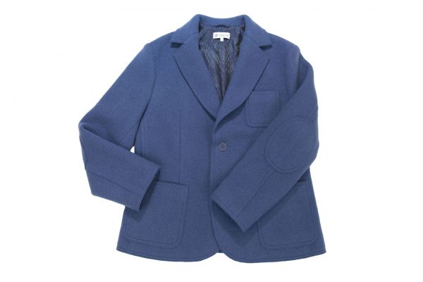 Men Club Coat in Denim Blue